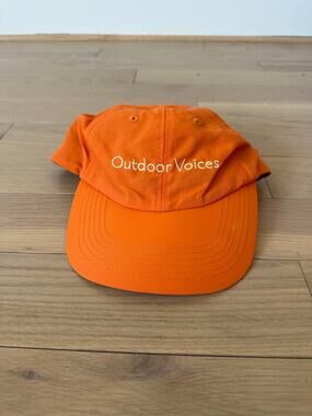 Outdoor Voices Orange Logo Cap / Adjustable / OS